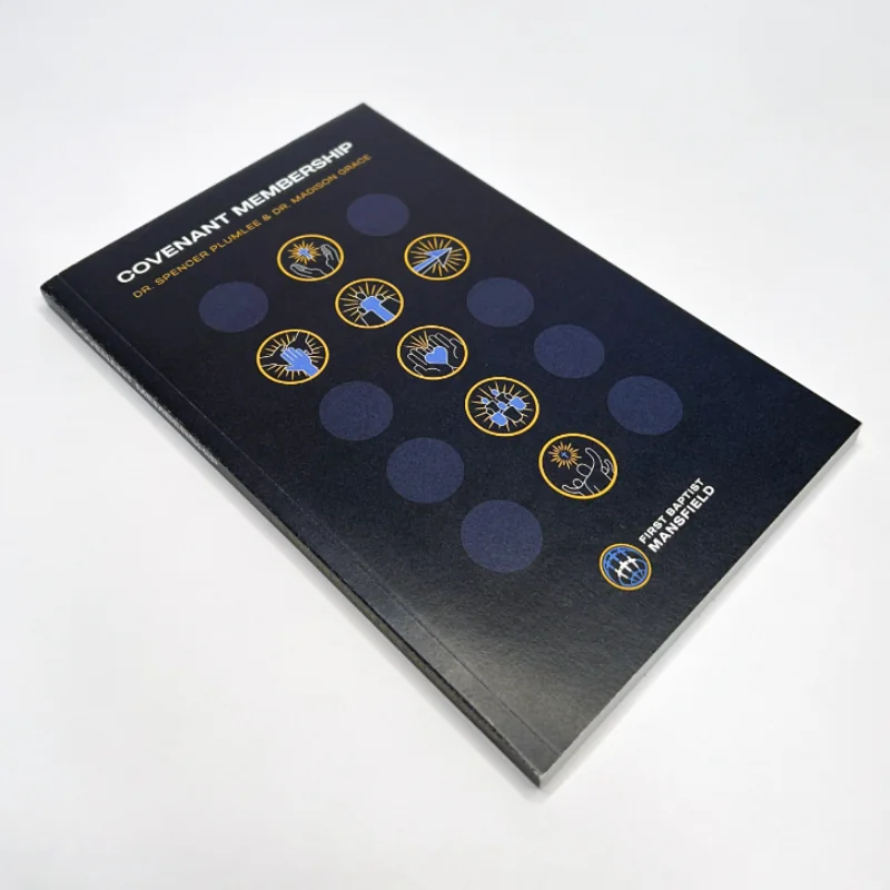 Covenant Membership book cover featuring the custom icon library arranged into the shape of a cross
